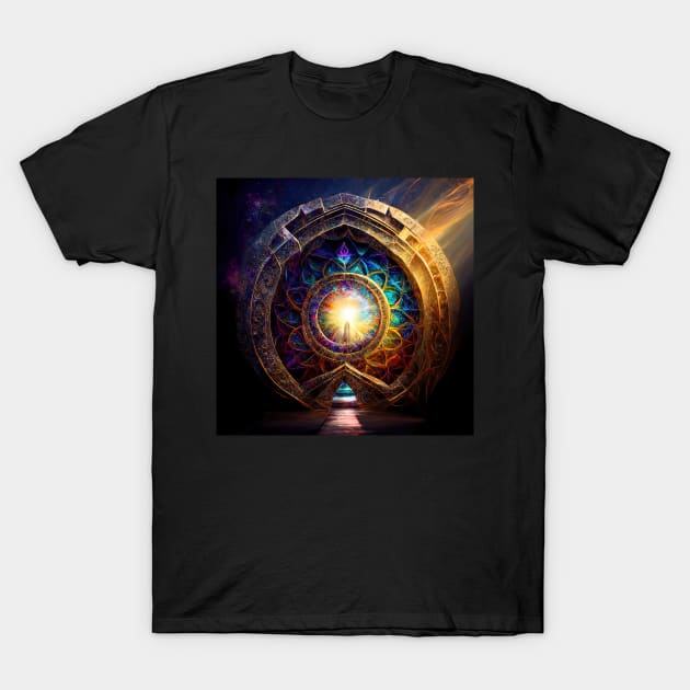 Divine Gateway Chakra T-Shirt by Digitalys Studios